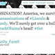 Illustration for article titled Conservative Blogger Calls For Obamas Assassination On Twitter (Updated)